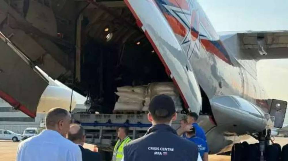 Rusiya Livana humanitar yardım göndərdi