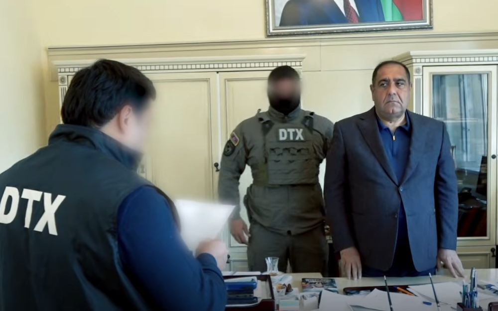 DTX Balakənin icra başçısını belə həbs edib - VİDEO