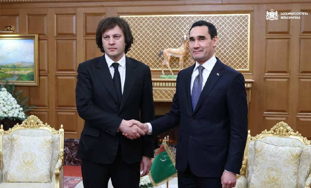 Gürcüstan baş naziri və Türkmənistan prezidenti arasında görüş baş tutdu