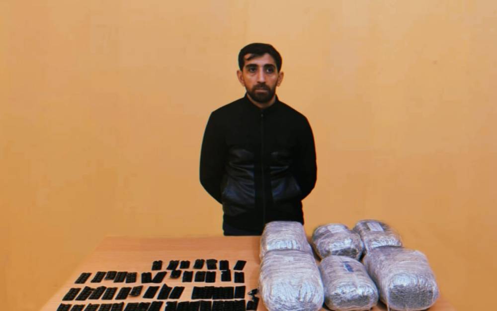 İrandan Azərbaycana PUA ilə narkotik keçirmək istədi - FOTO