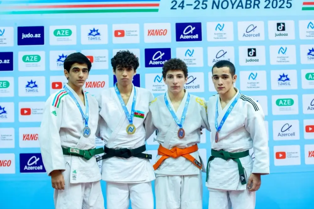 Cüdo üzrə yeniyetmələr arasında Liqa yarışının IV turu start götürüb