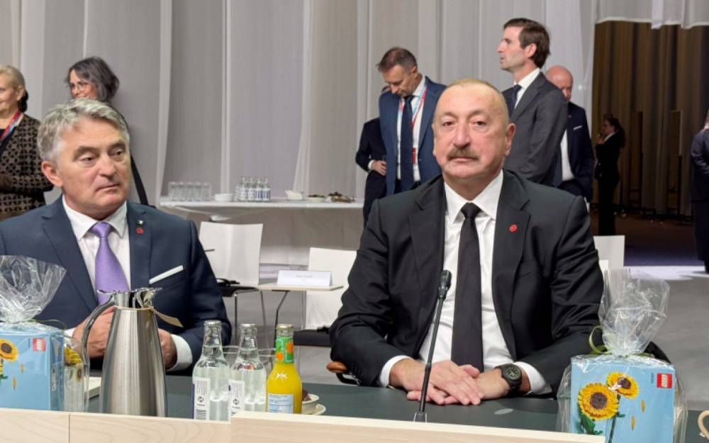 Prezident plenar sessiyada iştirak edir - FOTOLAR