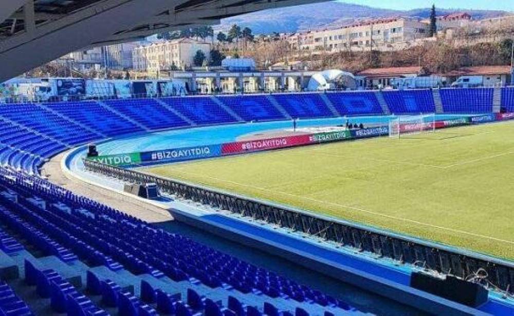 Xankəndi stadionunda beynəlxalq oyunlar da keçiriləcək