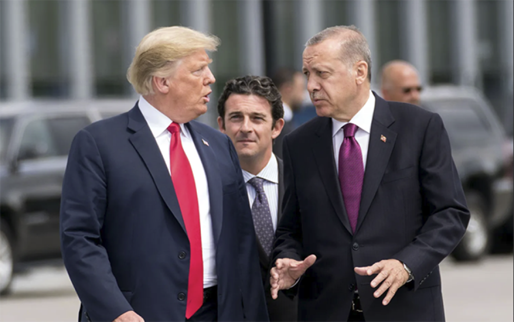 Ərdoğan və Tramp arasında telefon danışığı olub