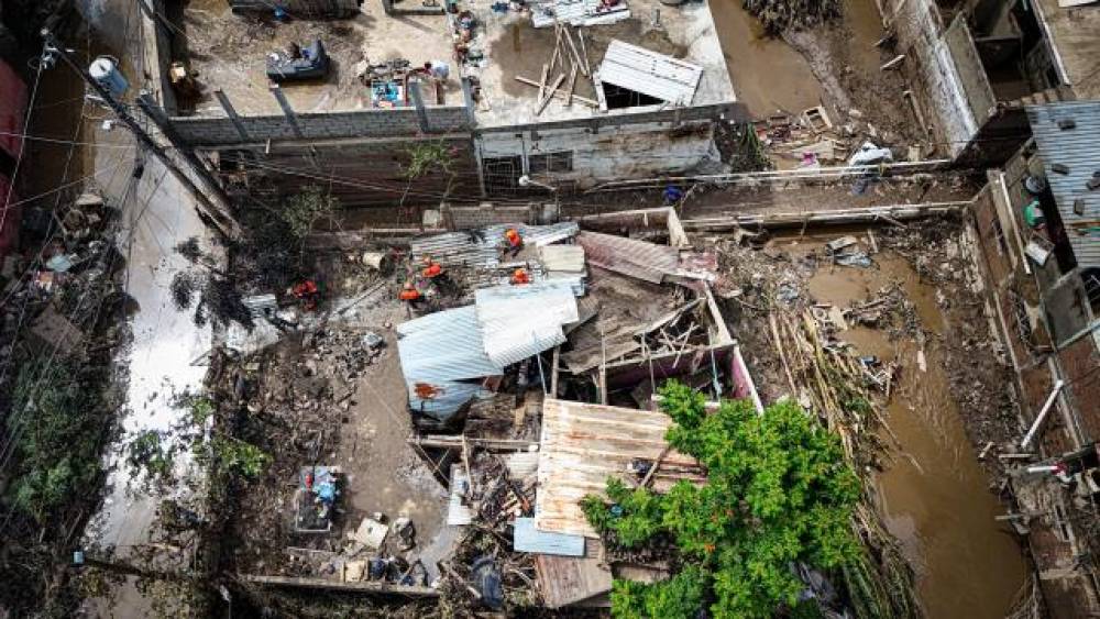 Meksikada daşqın nəticəsində ölənlərin sayı artdı