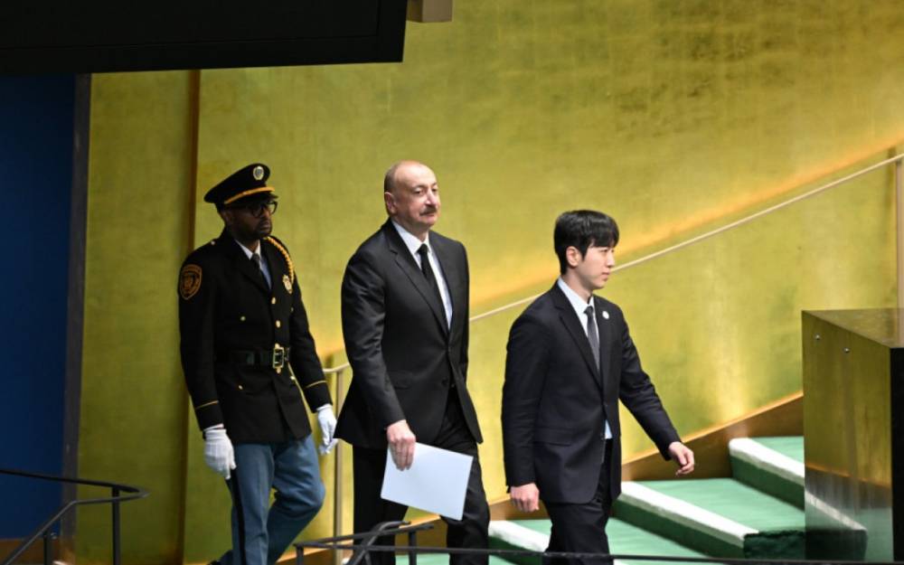 Prezident ABŞ-da keçirdiyi görüşlərlə bağlı paylaşım edib - VİDEO