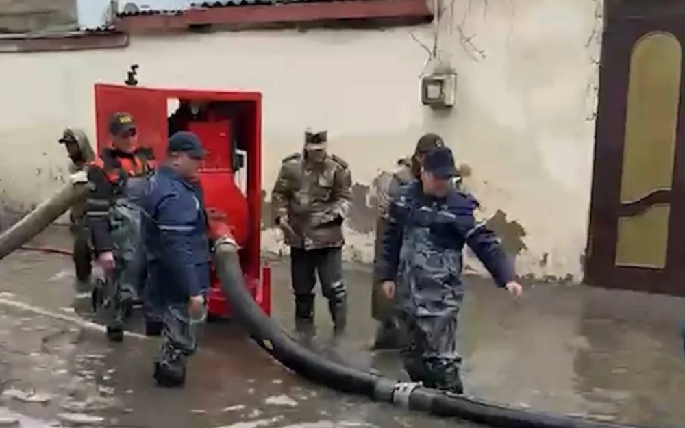 Subasan ərazilərdən son görüntülər - VİDEO