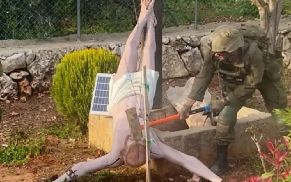 İsrail XİN bu görüntüyə görə ÜZR İSTƏDİ