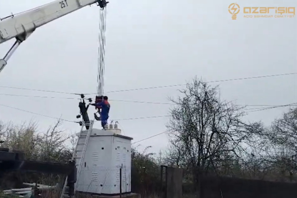“Azərişıq” 24 saatlıq gücləndirilmiş iş rejimində çalışır - VİDEO