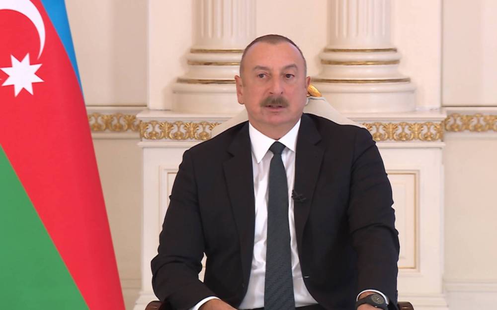 Prezident mediaya müsahibə verdi - CANLI