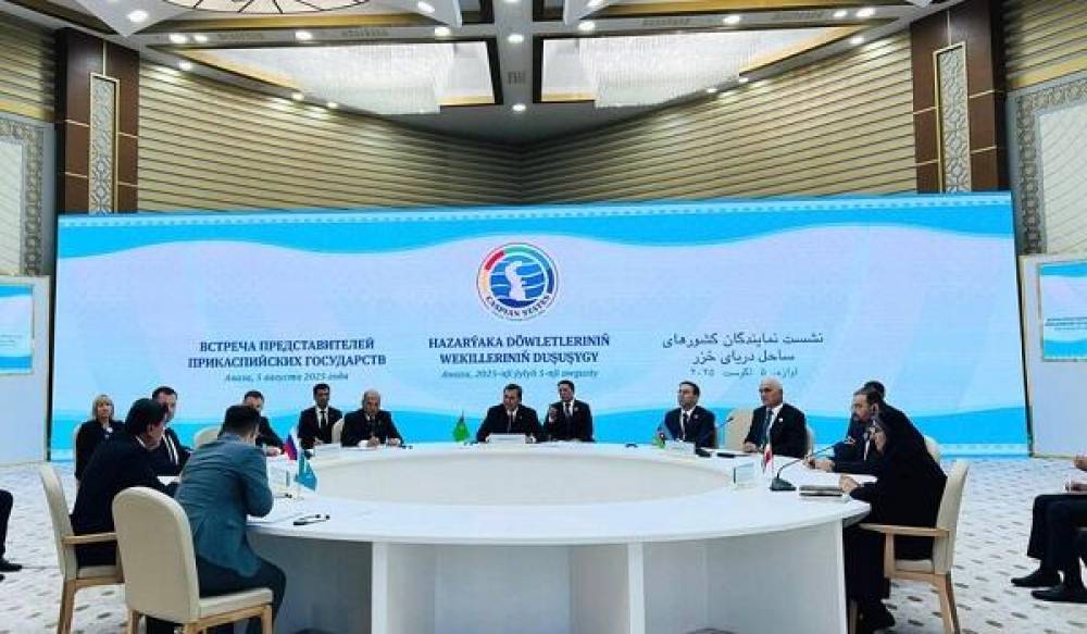 Türkmənistanda Xəzərin dayazlaşması müzakirə olundu