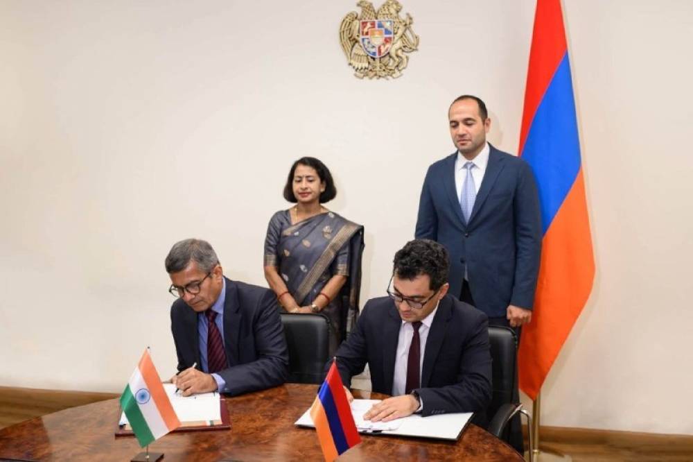 Ermənistan və Hindistan arasında memorandum imzalandı