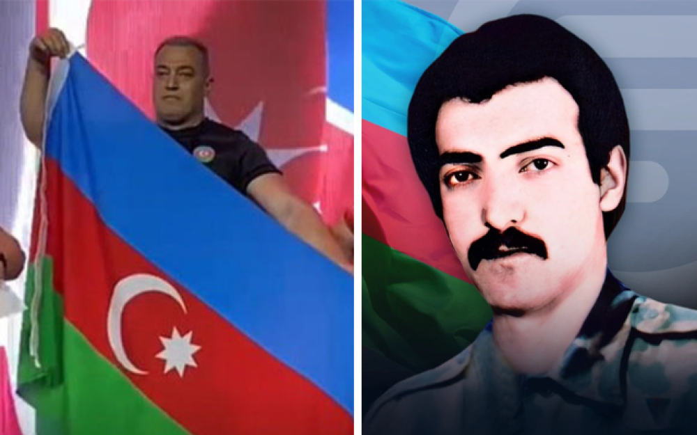 Prezident Milli Qəhrəmanın oğlunu təltif etdi