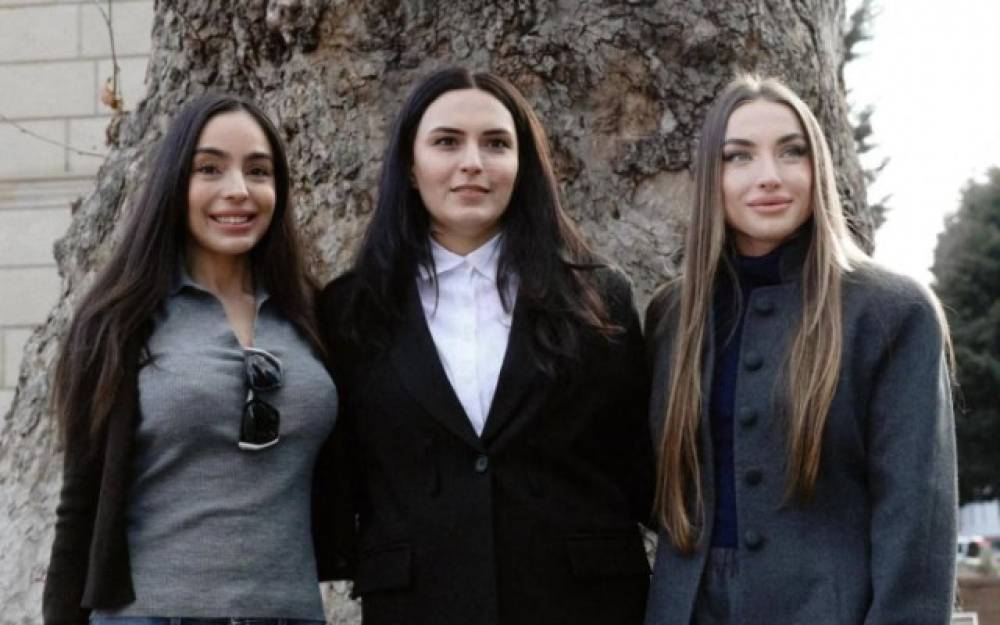 Leyla və Alena Əliyevalar Göygöldə - FOTOLAR