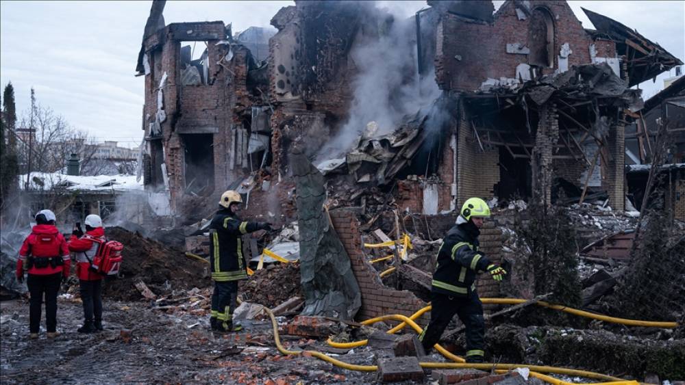 Rusiyadan Ukraynaya hava hücümü: Ölənlər və yaralananlar var