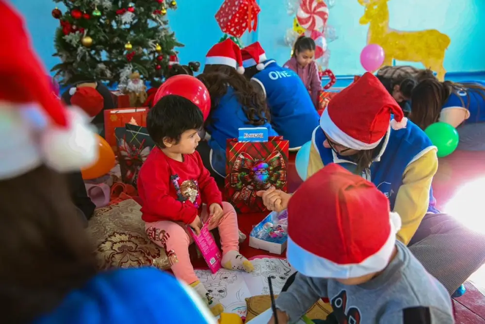 Leyla Əliyevanın təşəbbüsü ilə uşaq sığınacaqlarında Yeni il tədbiri keçirilib