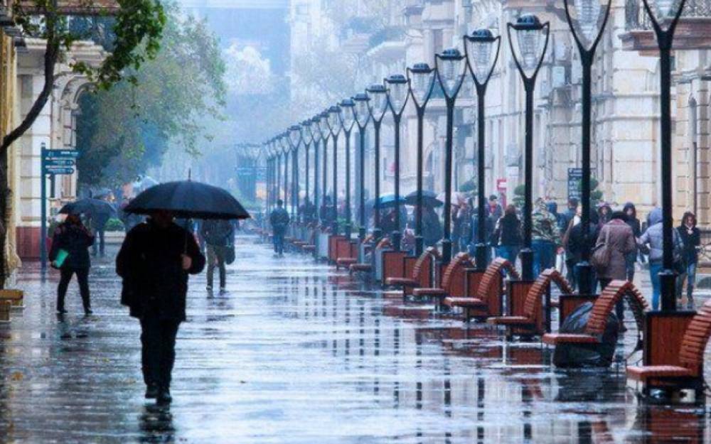 Sabah Bakıda yağış yağacaq