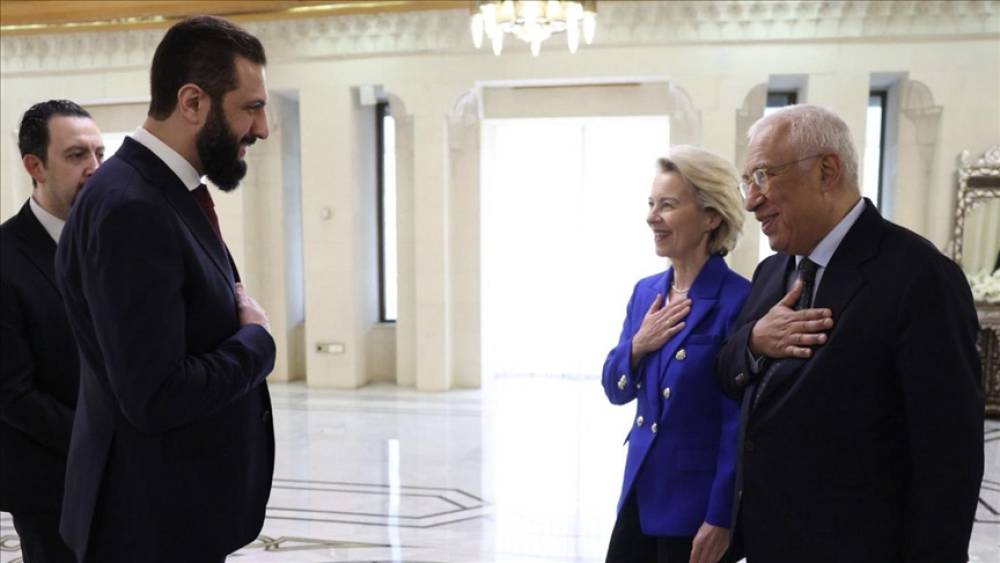 Von der Leyen: Avropa Suriyanın bərpası üçün əlindən gələni edəcək