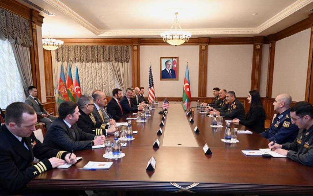 Müdafiə sahəsində Azərbaycan-ABŞ əlaqələri müzakirə edildi