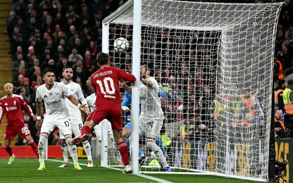 "Qarabağ" "Liverpul"a böyük hesabla uduzdu