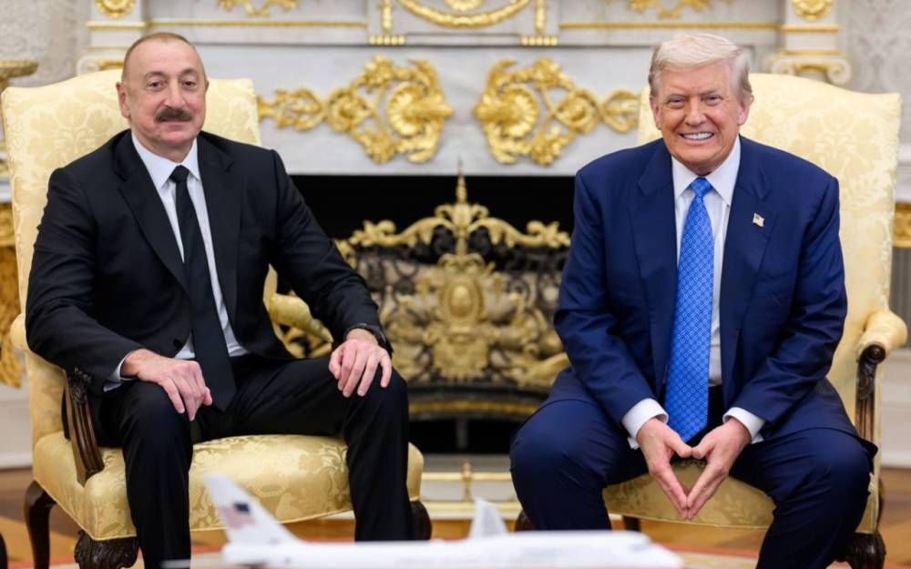 İlham Əliyev və Tramp arasında görüş keçirilir