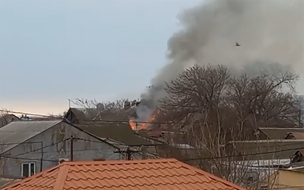 Masazırda ev yandı - Ölən var