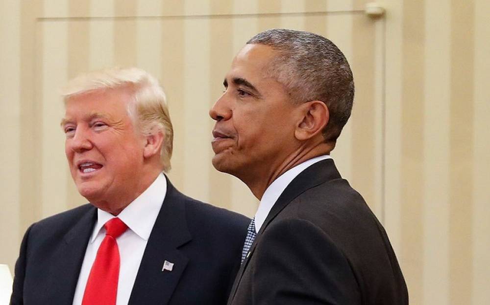 O günahkar idi - Trampdan Obamaya