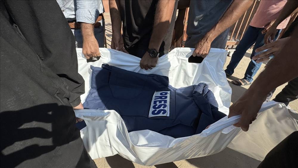 Qəzza zolağında jurnalist həlak oldu
