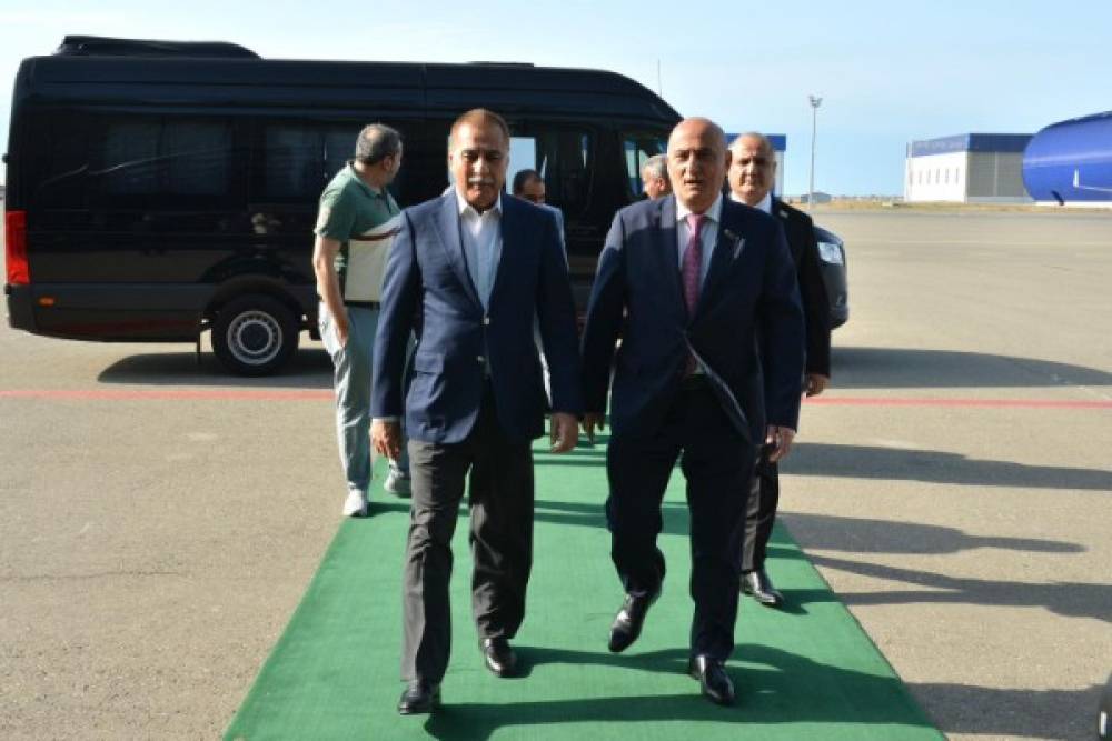 Sərdar Ayaz Sadiq Azərbaycana gəldi - FOTOLAR