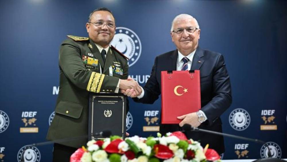 Türkiyə ilə Qvatemala arasında Hərbi Çərçivə Sazişi imzalandı