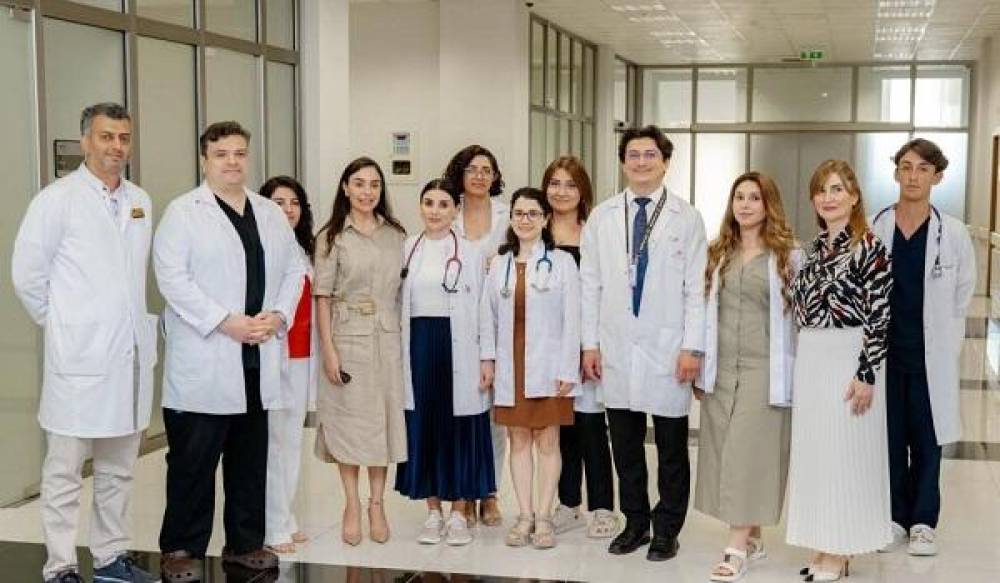 Leyla Əliyeva “Məlhəm Hospital”ında