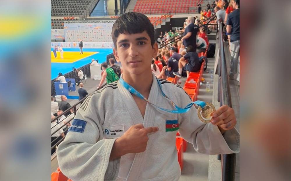 Qızıl medal qazanan Azərbaycan cüdoçusu: "EYOF-da əldə etdiyim mükafat mənim üçün çox dəyərlidir"