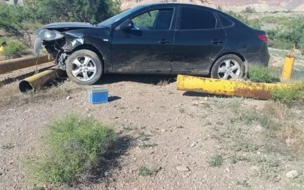 Ordubadda avtomobil qaz xəttini qırıb