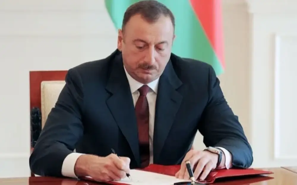 İlham Əliyev daha bir sərəncam imzaladı