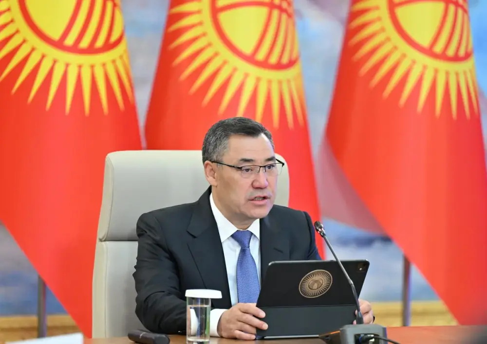 Sadır Japarov: Qırğızıstan ilə Azərbaycan arasında siyasi dialoq bu gün ən yüksək səviyyədədir