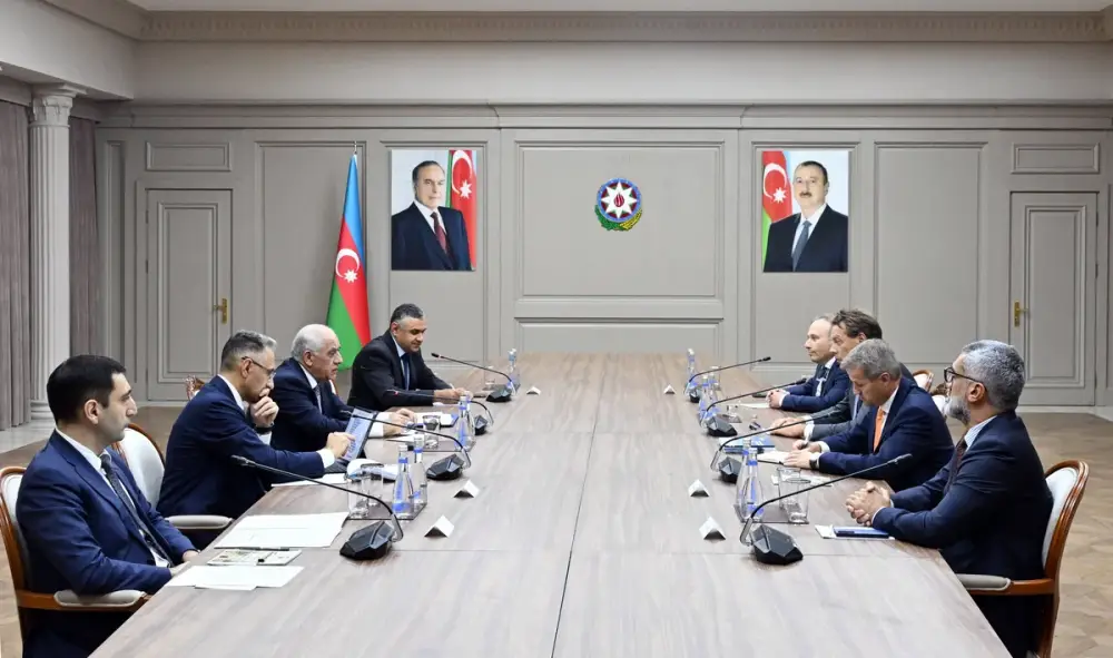 Əli Əsədov "Damen Shipyards Group" şirkətinin baş icraçı direktoru ilə görüşüb
