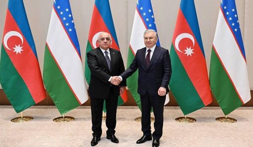 Əli Əsədov Özbəkistan prezidenti ilə görüşdü