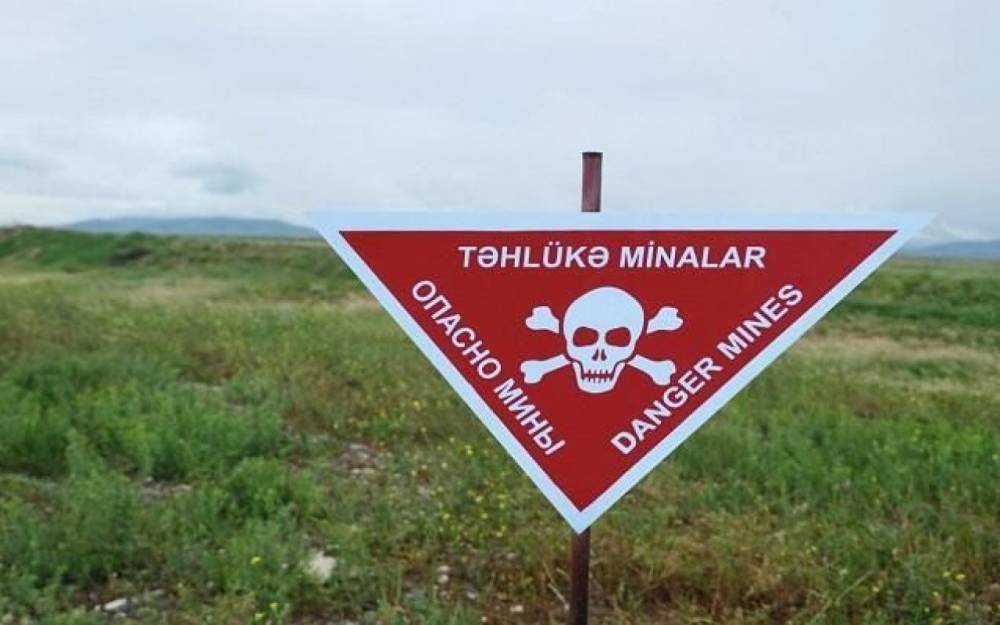 Azad edilmiş ərazilərdə daha 68 mina aşkarlanıb