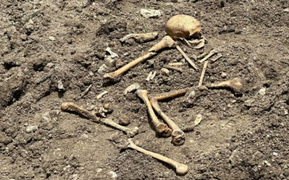 Qubadlıda sümük qalıqları aşkarlandı