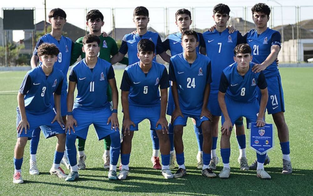 Azərbaycanın U-16 millisi Moldovaya qalib gəldi