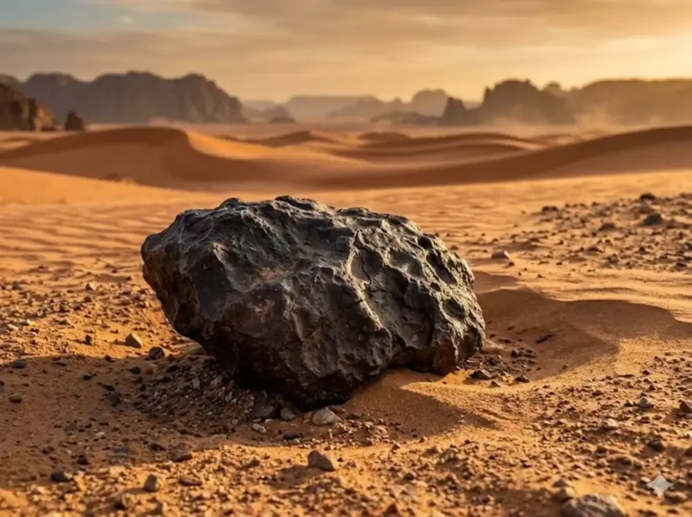 Saxarada tapılan meteorit sirləri açır: Məhv olmuş qədim planetin parçası ola bilər