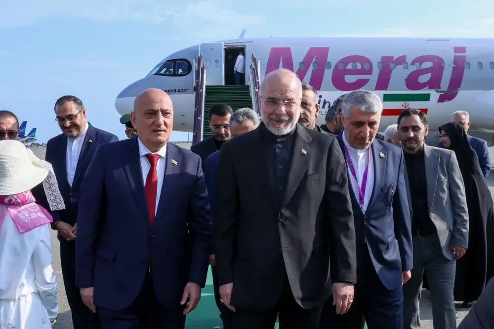 Məhəmməd Baqir Qalibaf Azərbaycana gəlib