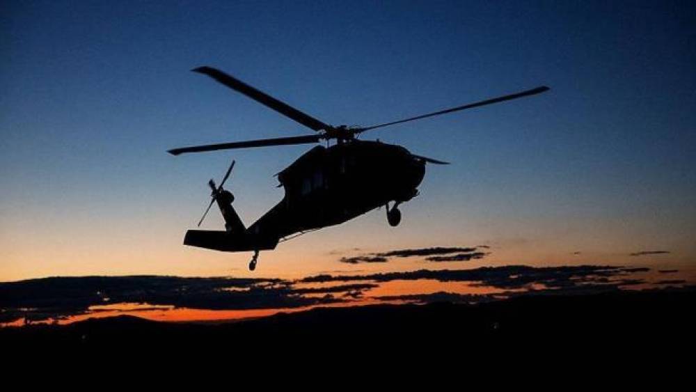 ABŞ helikopteri qəzaya uğradı