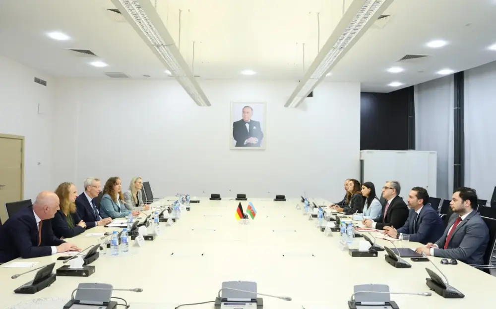 Azərbaycan və Almaniya arasında Biznes Şurasının yaradılması məsələləri müzakirə edilib