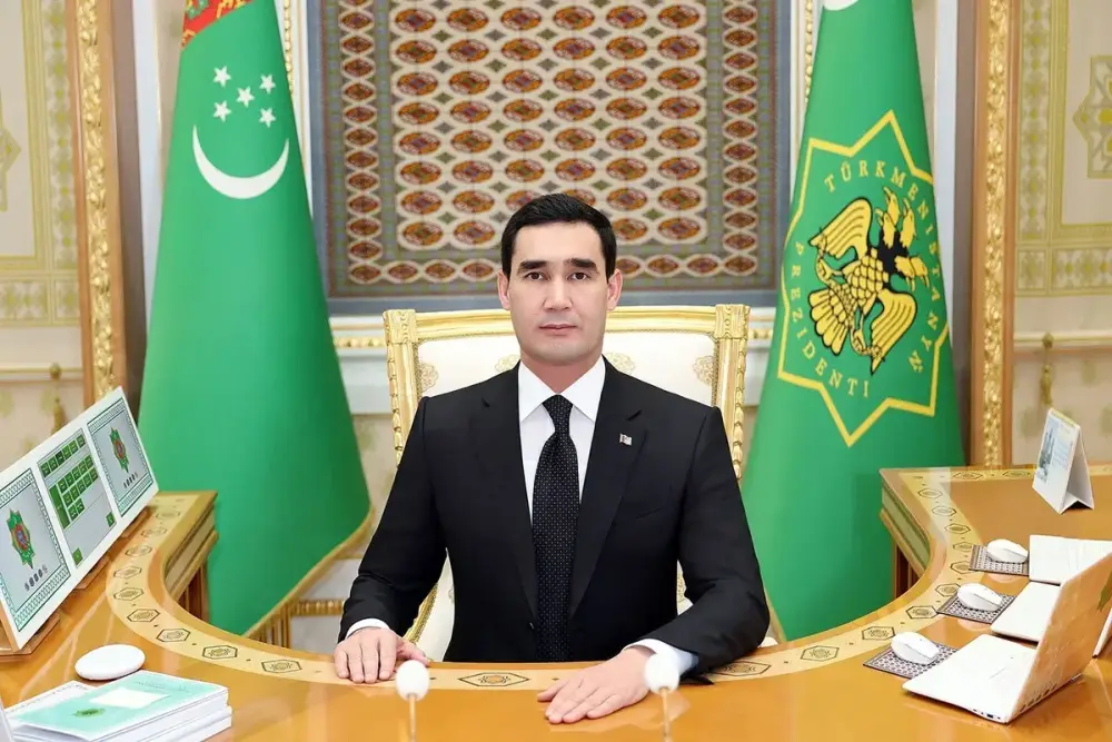 Türkmənistan prezidenti Azərbaycana səfərə gəlib