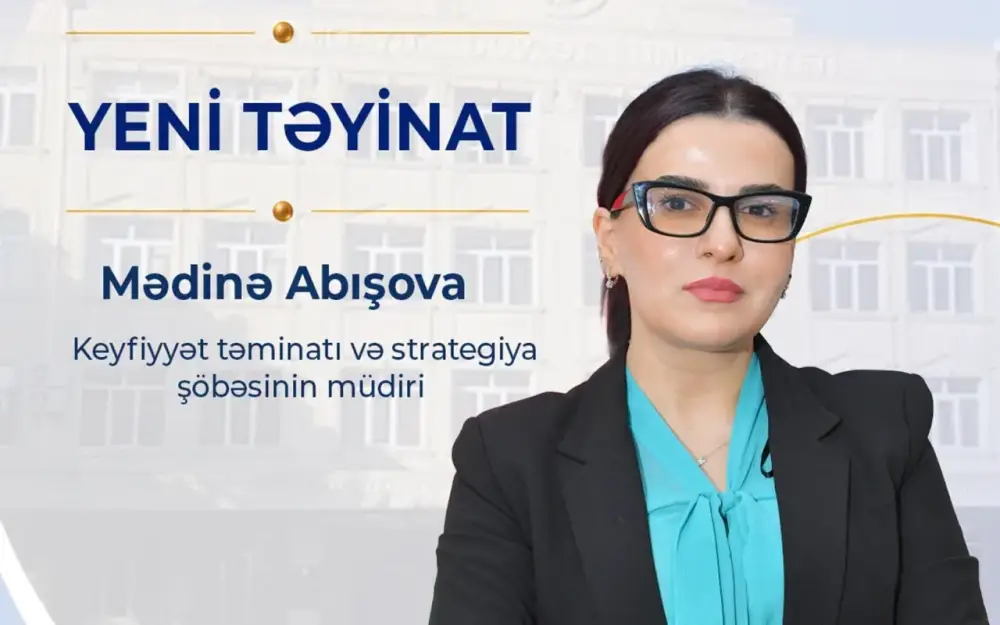 Sumqayıt Dövlət Universitetində yeni təyinat