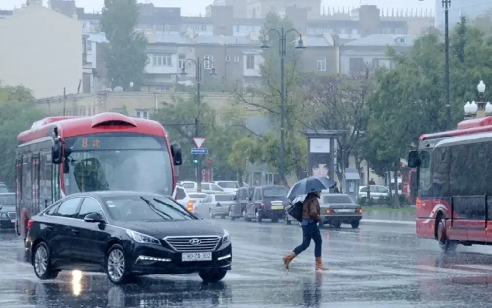 Həftəsonu hava qeyri-sabit keçəcək - XƏBƏRDARLIQ