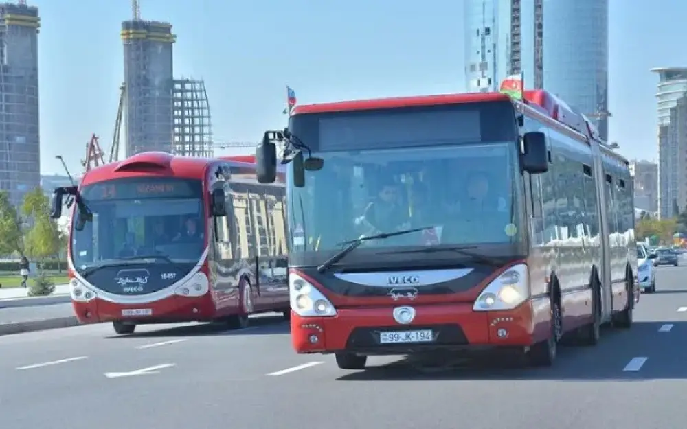 Bakıda 7 marşrutun hərəkət sxemi dəyişdirilir