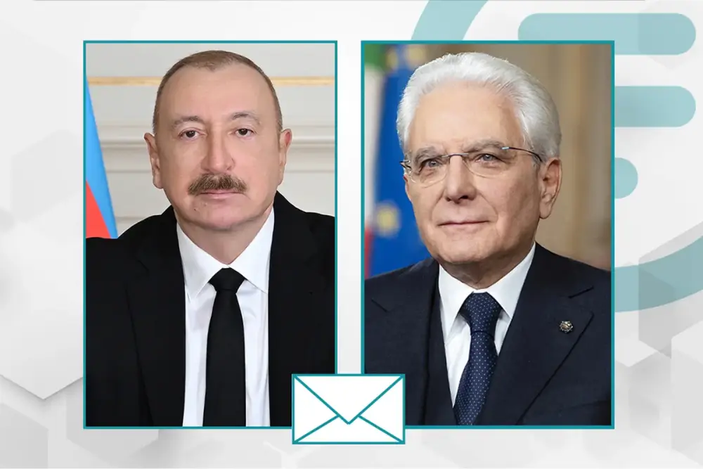 İlham Əliyev Sercio Mattarellaya məktub göndərib