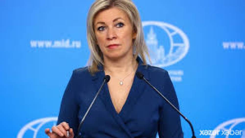 Zaxarova Qaqauziya rəhbərinin həbsinə münasibət bildirib